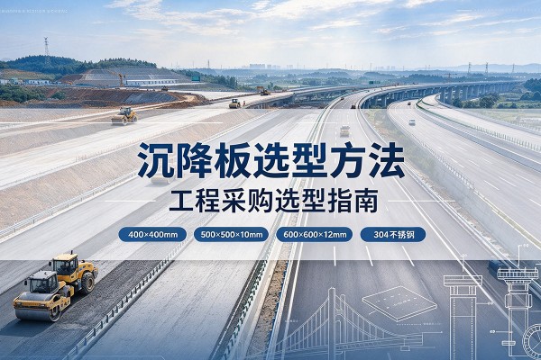 伊吾沉降板选择方法