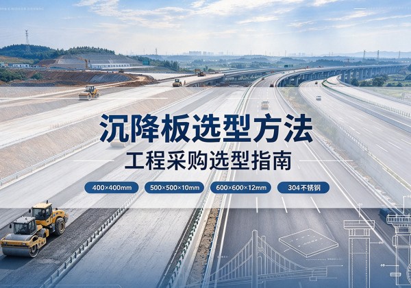 伊吾沉降板选择方法
